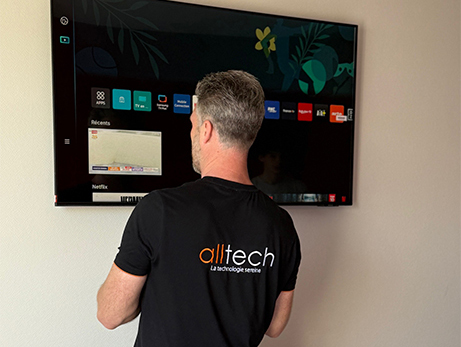 TV installation assistance
